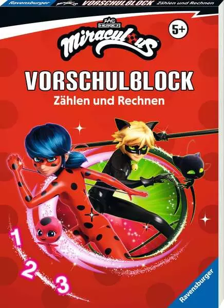Miraculous - Mein Vorschulblock Zählen und Rechnen