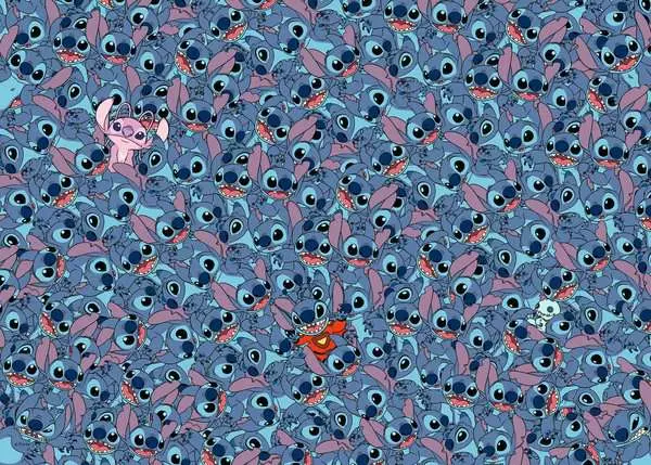 Puzzle 1000 Teile - Disney Stitch Challenge