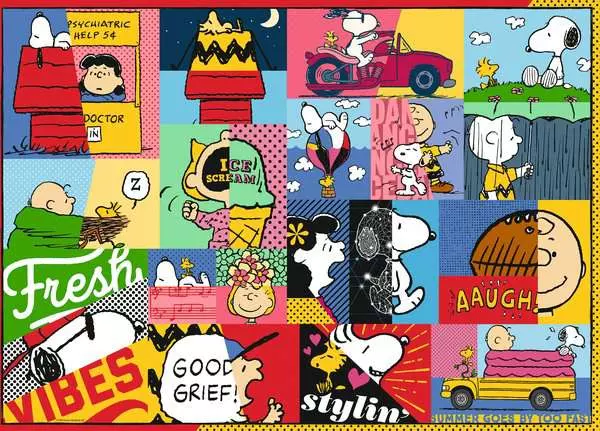 Puzzle 1000 Teile - Peanuts moments