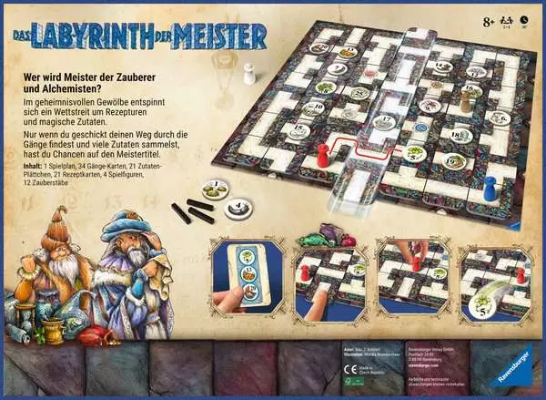 Labyrinth der Meister - Spiel ab 8 Jahren