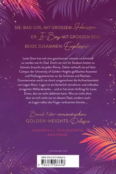 Ravensburger Golden-Heights-Reihe. Band 1 - Unlock My Heart