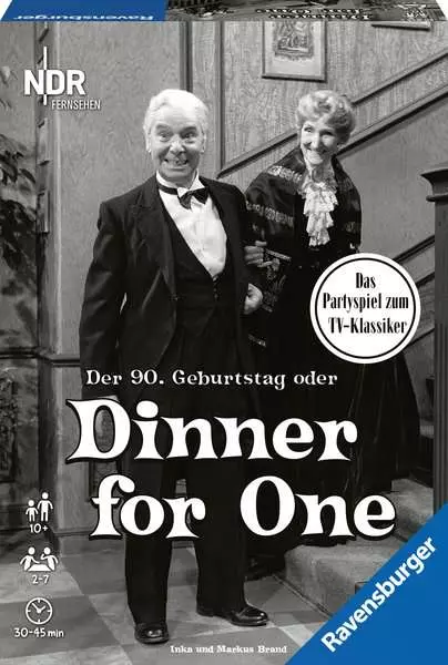Der 90. Geburtstag oder Dinner for One - Spiel ab 10 Jahren