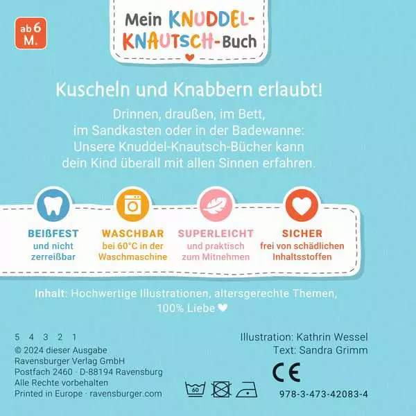 Mein Knuddel-Knautsch-Buch - Seif dich ein. sagt das Schwein