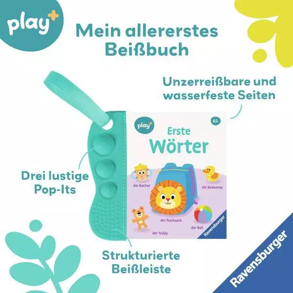 Play+ flip&pop Erste Wörter - ab 6 Monate