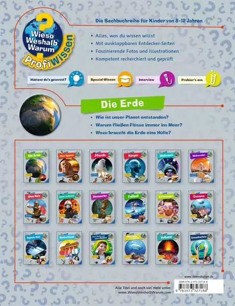 Ravensburger Wieso? Weshalb? Warum? ProfiWissen. Band 1 - Die Erde