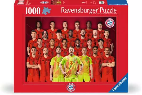 Puzzle 1000 Teile - FC Bayern München Saison 2024/25