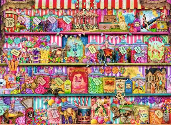 Puzzle 500 Teile - The Sweet Shop