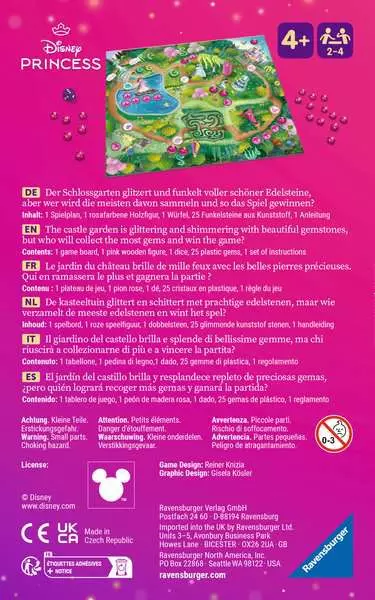 Disney Princess: Funkelsteine - Reisespiel ab 4 Jahren