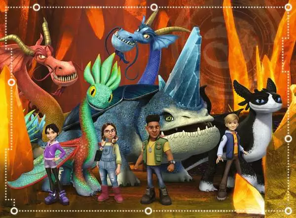 Kinderpuzzle ab 6 Jahren - Die 9 Welten - 100 Teile