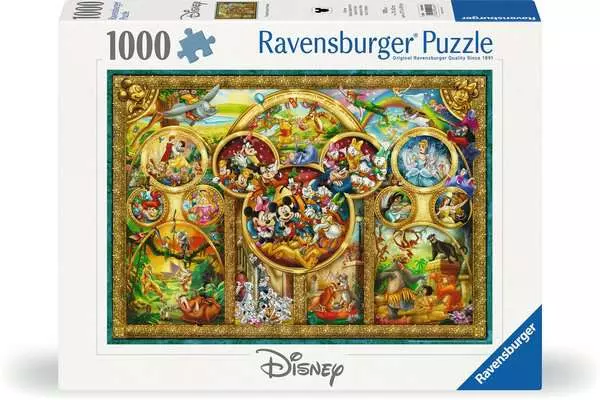Puzzle 1000 Teile - Die schönsten Disney Themen