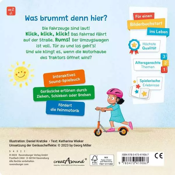 Spielen hören. staunen - Fahrzeuge