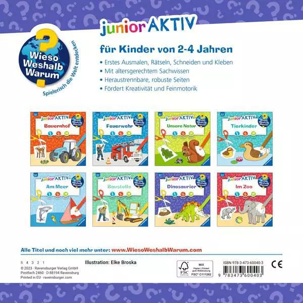 Ravensburger Wieso? Weshalb? Warum? junior AKTIV - Dinosaurier