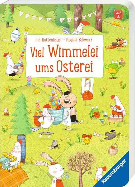 Viel Wimmelei ums Osterei