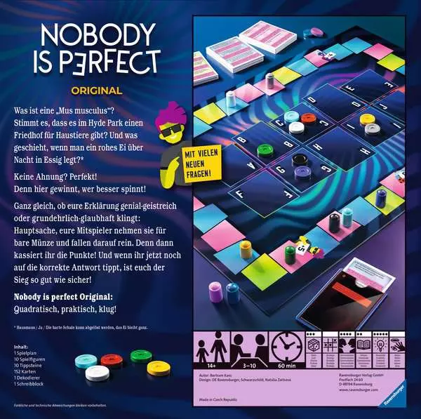 Nobody is perfect Original - Spiel ab 14 Jahren