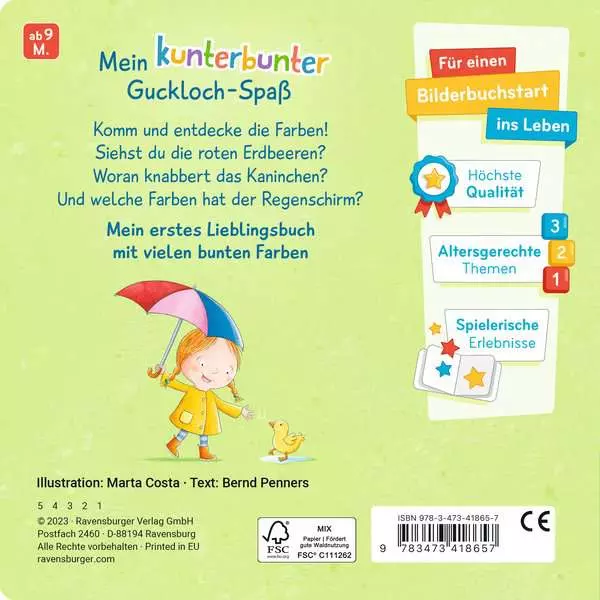 Viele kunterbunte Farben