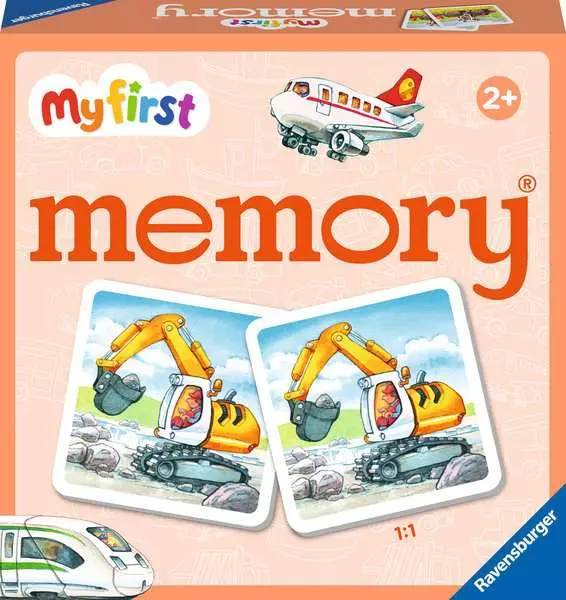 My first memory® Fahrzeuge - Kinderspiel ab 2 Jahren