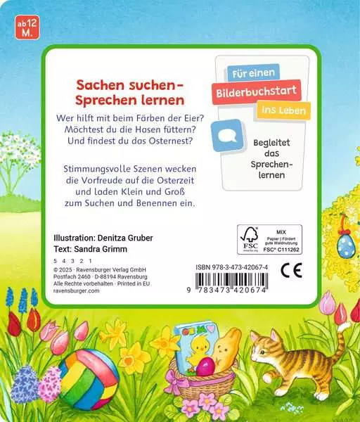 Sachen suchen - Mein erstes Sachen suchen: Ostern