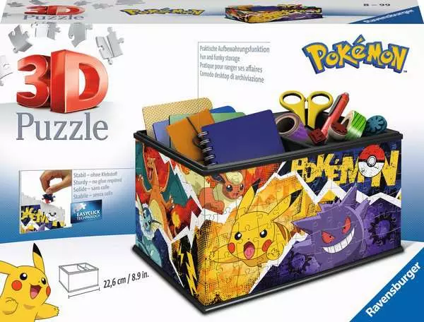 3D Puzzle Aufbewahrungsbox Pokémon