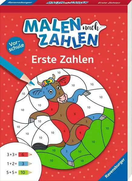 Malen nach Zahlen - Vorschule: Erste Zahlen