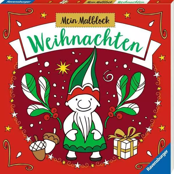 Mein Malblock Weihnachten