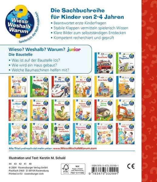 Ravensburger Wieso? Weshalb? Warum? junior. Band 7 - Die Baustelle
