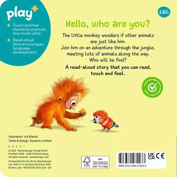 Play+ Play+ Are you a monkey like me? - ab 18 Monate