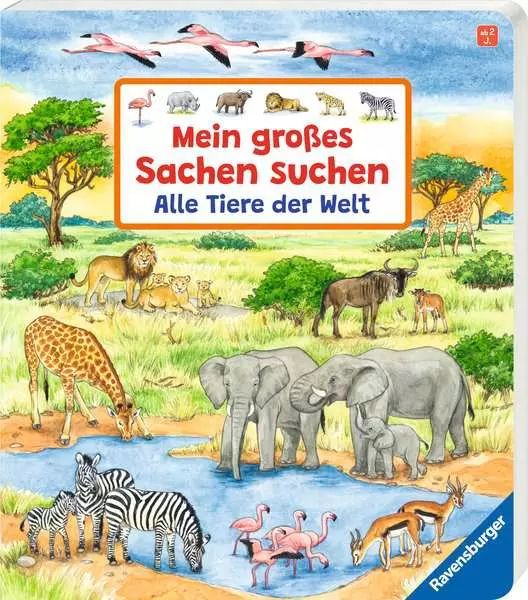 Mein großes Sachen suchen: Alle Tiere der Welt