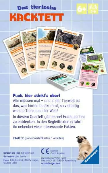 Das tierische Kacktett - Kinderspiel ab 6 Jahren