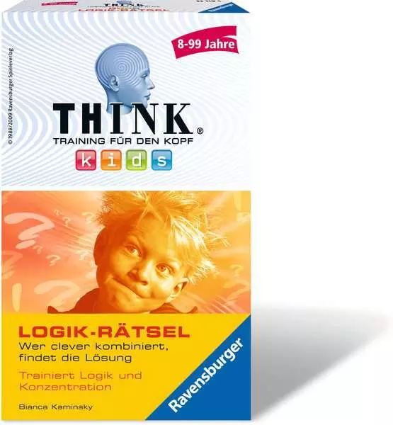 THINK® Kids Logik-Rätsel - Reisespiel ab 8 Jahren