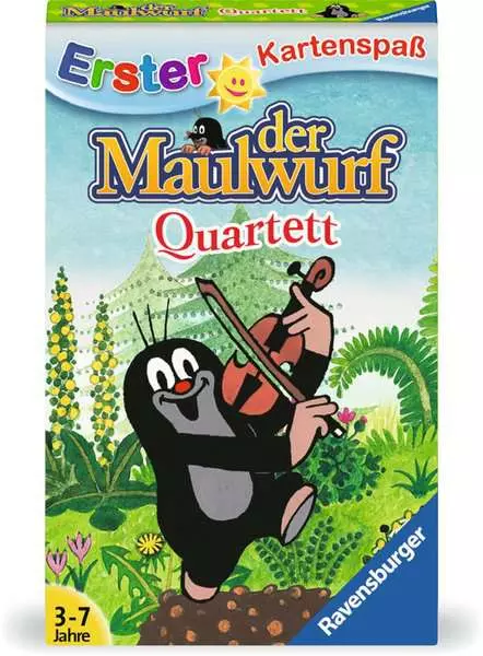 Der Maulwurf: Quartett - Kartenspiel ab 3 Jahren