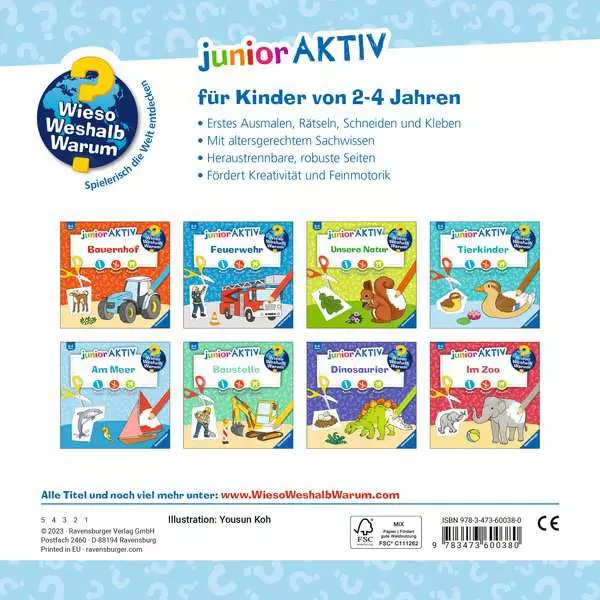Ravensburger Wieso? Weshalb? Warum? junior AKTIV - Am Meer