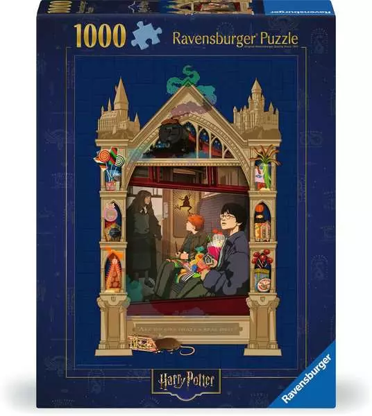 Puzzle 1000 Teile - Harry Potter auf dem Weg nach Hogwarts