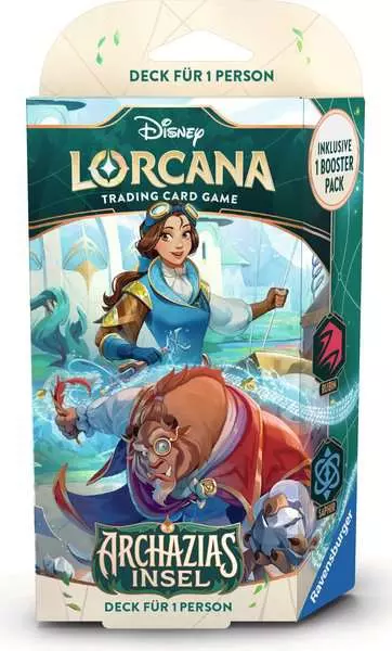 Disney Lorcana: Archazias Insel - Einzelspieler Deck Rubin und Saphir (Deutsch)