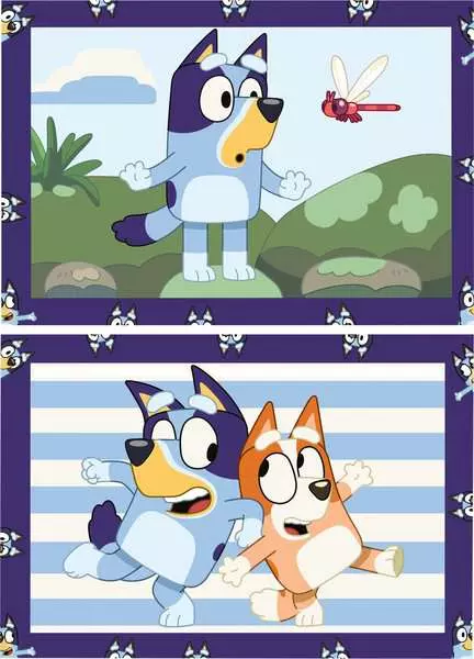 CreArt Bluey - Malen nach Zahlen für Kinder ab 5 Jahren