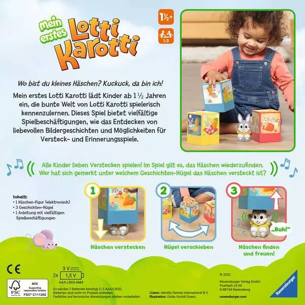 Mein erstes Lotti Karotti - Kinderspiel ab 1.5 Jahren