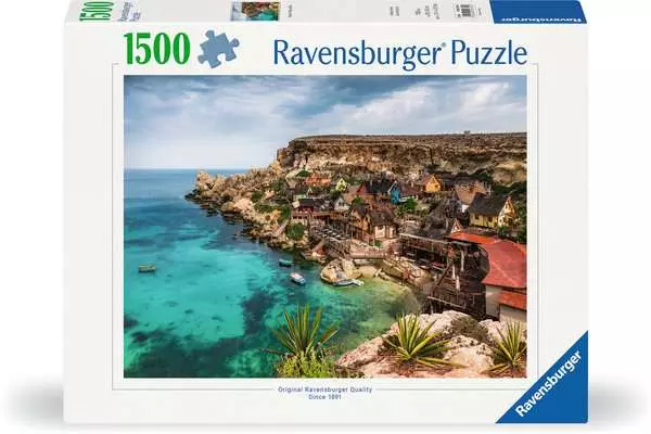 Puzzle 1500 Teile - Popey Village. Malta
