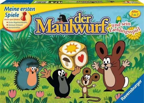 Der Maulwurf und sein Lieblingsspiel - Kinderspiel ab 3 Jahren