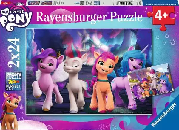 Kinderpuzzle ab 4 Jahren - My Little pony Film - 24 Teile