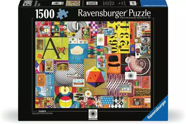 Puzzle 1500 Teile - Eames House of Cards