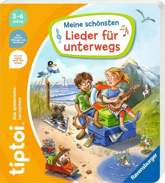 tiptoi® Liederbücher - Meine schönsten Lieder für unterwegs