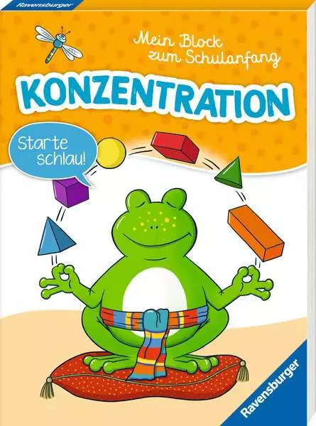Mein Block zum Schulanfang: Konzentration