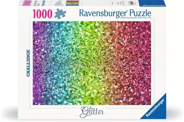 Puzzle 1000 Teile - Challenge Glitter