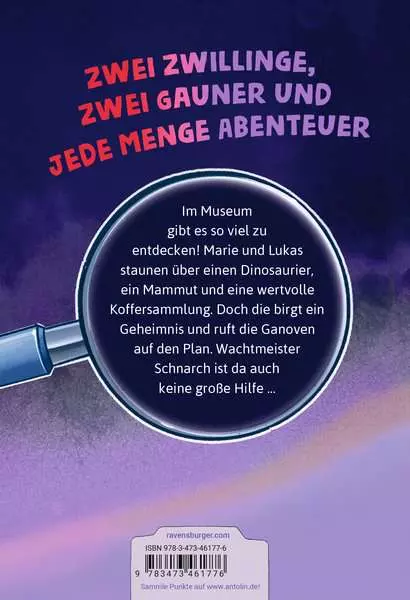 Die Jagd nach dem magischen Detektivkoffer. Band 5 - Goldraub im Museum