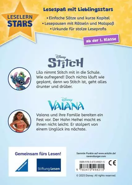 Leselernstars: Disney - Lustige Geschichten