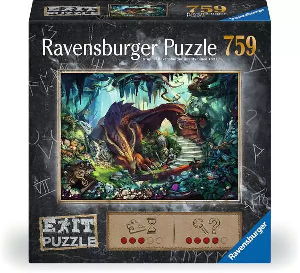 Puzzle 759 Teile - Drachenhöhle