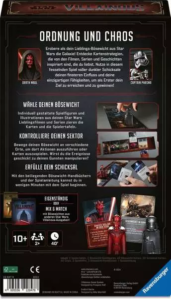 Star Wars Villainous: Endlich Rache - Spiel ab 10 Jahren
