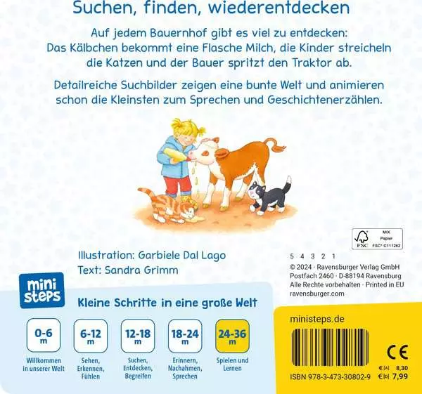 ministeps: Wir entdecken den Bauernhof