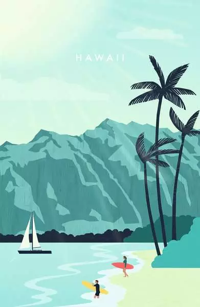 Puzzle 200 Teile - Hawaii