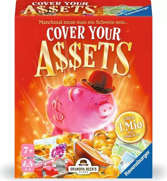 Cover your Assets - Kartenspiel ab 7 Jahren
