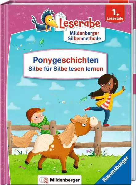 Leserabe Sonderausgaben - Ponygeschichten - Silbe für Silbe lesen lernen
